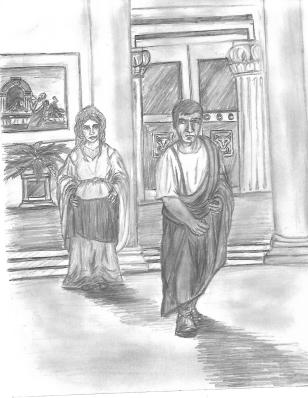 DQR characters Marcus and Marea