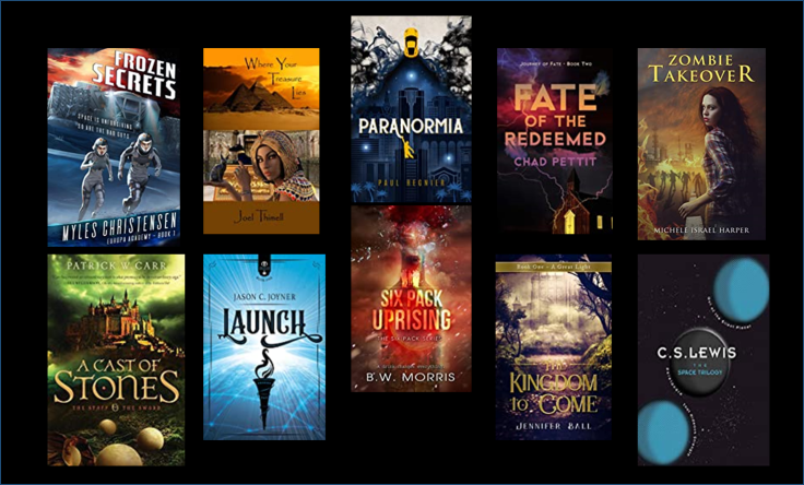 Cover art for books I enjoyed in 2019